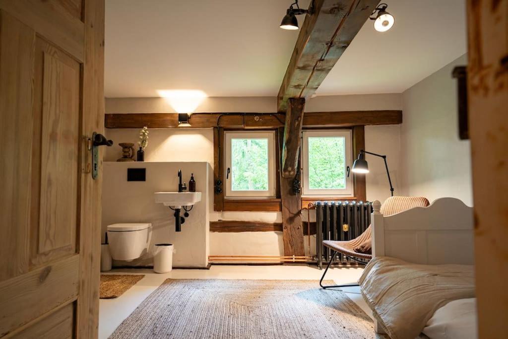 Wassermuehle Triglitz - Alleinlage Fuer Retreats, Workshops, Family & Friends 外观 照片