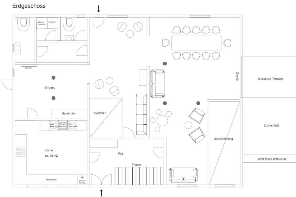 Wassermuehle Triglitz - Alleinlage Fuer Retreats, Workshops, Family & Friends 外观 照片